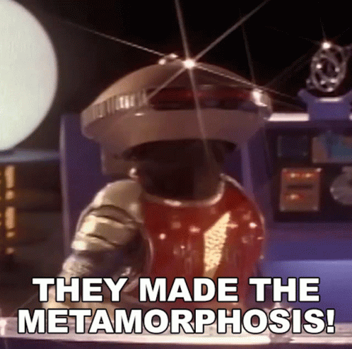 They Made The Metamorphosis Alpha5 GIF - They Made The Metamorphosis Alpha5 Mighty Morphin Power Rangers GIFs