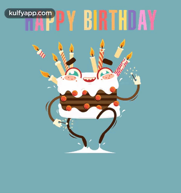 Happy Birthday.Gif GIF - Happy Birthday Cake Wishes GIFs
