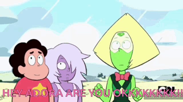a cartoon says hey adora are you okkkkkkk