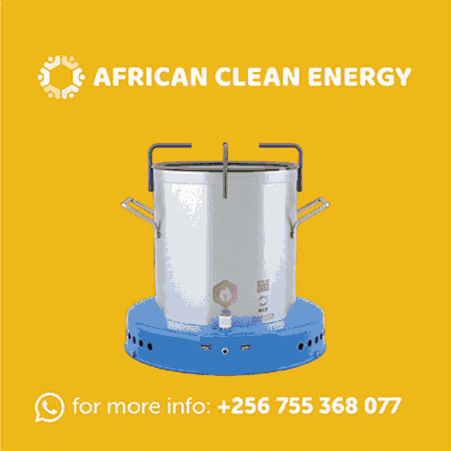 a solar panel is attached to a bucket and the words powered by solar are below it