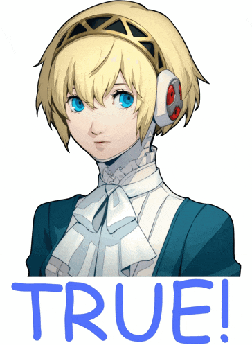 a drawing of a girl with headphones and the words true