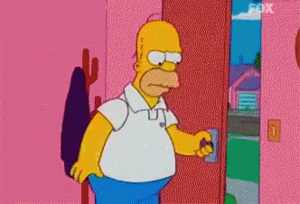 Qué Te Paso Viejo? Antes Era Chevere GIF - Los Simpsons Antes Eres Chevere Chevere GIFs