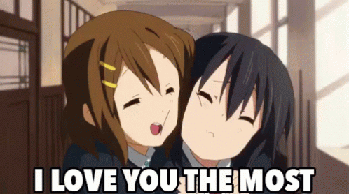 I Love You The Most GIF - Anime I Love You Love You GIFs