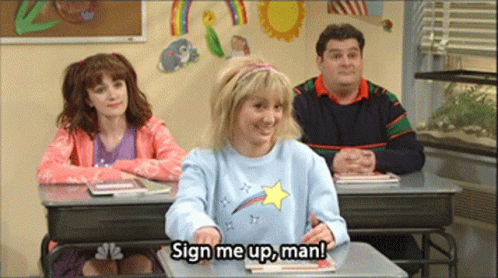 Sign Me Up Agree GIF - Sign Me Up Agree Happy GIFs
