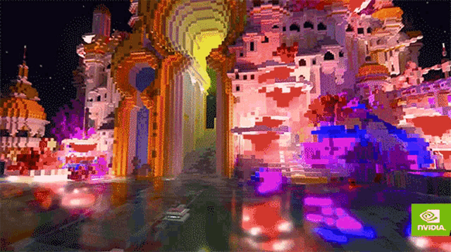 Fantasy Castle Antvenom GIF - Fantasy Castle Antvenom Minecraft GIFs