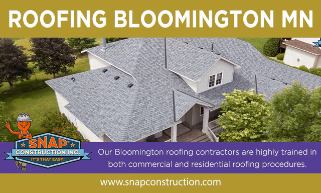an advertisement for snap construction inc. shows a house with a roof