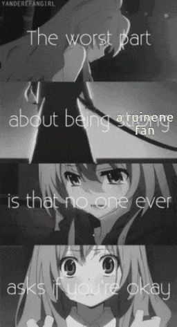 the worst part about being a fan is that no one ever asks if you are okay