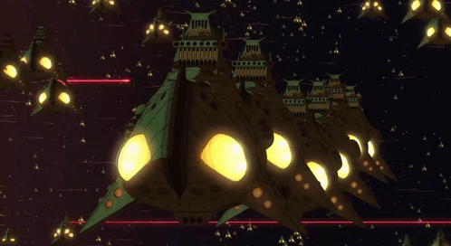 Anime Sci-fi GIF - Anime Sci-fi Space Battleship Yamato GIFs
