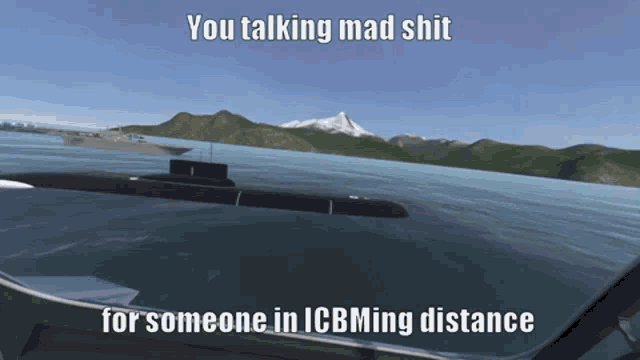 Icbm Talking Mad Shit GIF