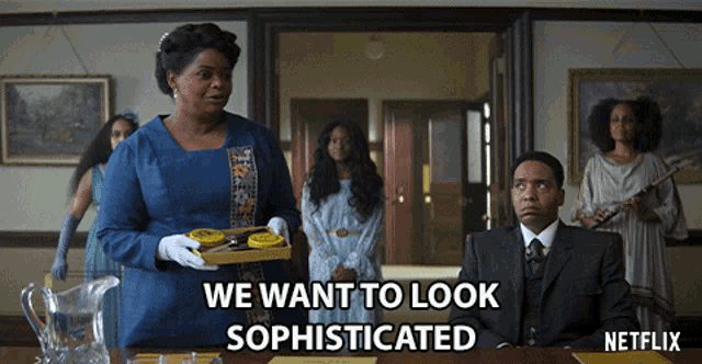 We Want To Look Sophisticated Octavia Spencer GIF