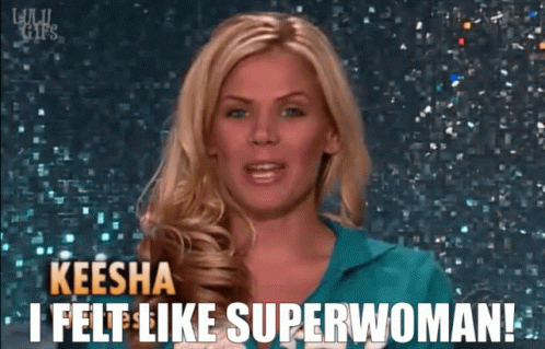 Bb10 Keesha Smith GIF - Bb10 Keesha Smith I Felt Like Superwoman GIFs