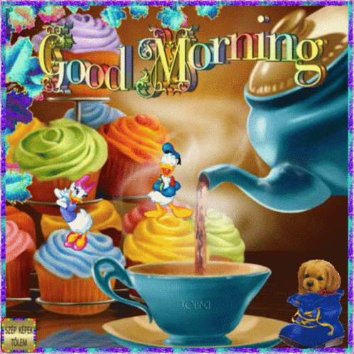 Good Morning Disney GIF - Good Morning Disney Donald Duck GIFs