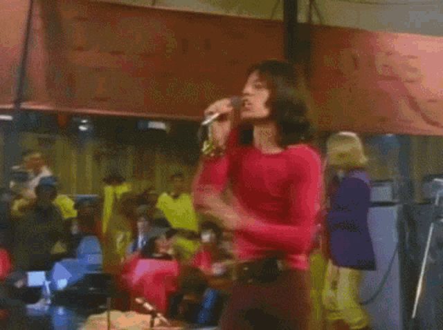 Mick Jagger The Rolling Stones GIF - Mick Jagger The Rolling Stones Film Rock And Roll Circus GIFs