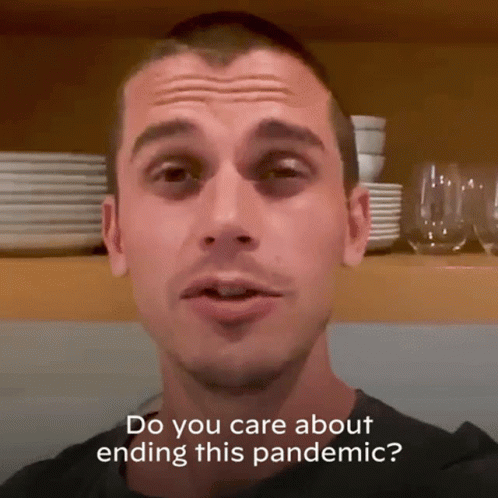 Do You Care About Ending This Pandemic Antoni Porowski GIF - Do You Care About Ending This Pandemic Antoni Porowski Joe Biden GIFs