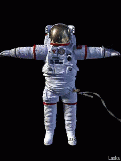 Astronaut Waving GIF - Astronaut Waving ยวบยาบ GIFs
