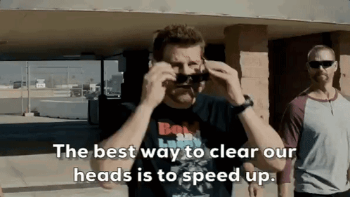 The Best Way To Clear Our Heads Is To Speed Up Seal Team GIF - The Best Way To Clear Our Heads Is To Speed Up Seal Team Nascar GIFs