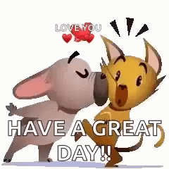 Kisses Have A Great Day GIF - Kisses Have A Great Day Kiss GIFs