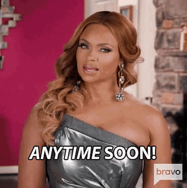 Anytime Soon Gizelle Bryant GIF - Anytime Soon Gizelle Bryant Real Housewives Of Potomac GIFs