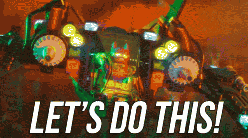 Let'S Do This! GIF - Lego Batman Lego Batman Movie Lets Do This GIFs