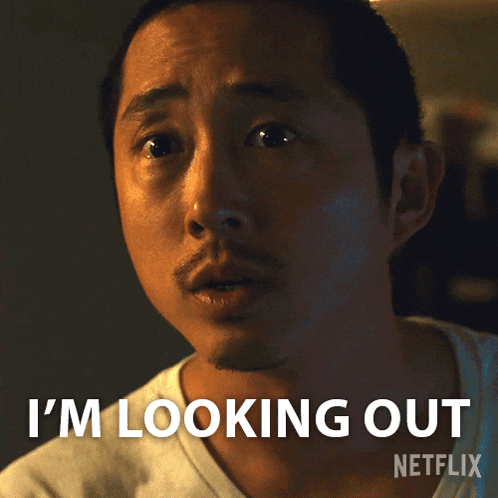 Im Looking Out For Us Danny Cho GIF - Im Looking Out For Us Danny Cho Steven Yeun GIFs