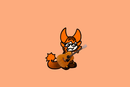 The Silly Plays Guitar Dualie GIF - The Silly Plays Guitar Guitar Dualie GIFs