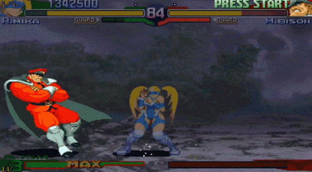 Mika Street Fighter GIF - Mika Street Fighter Bison GIFs