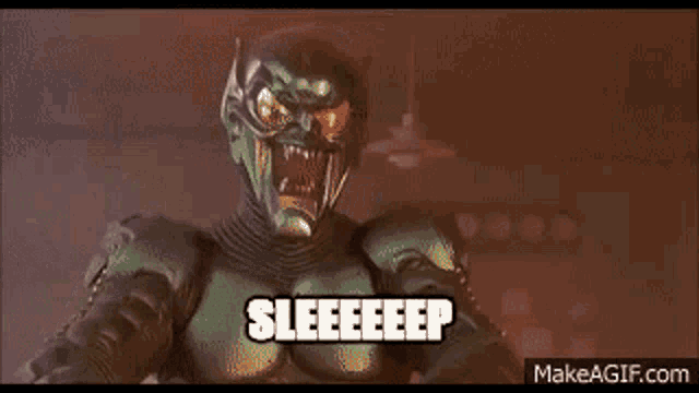 Sleep Spiderman GIF - Sleep Spiderman Green Goblin GIFs