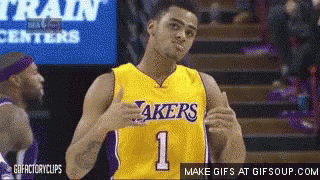 De Angelo Russell Lakers GIF - De Angelo Russell Lakers Hotline Bling GIFs