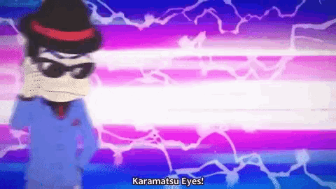 a cartoon character wearing sunglasses and a top hat is standing in front of a purple and blue background .