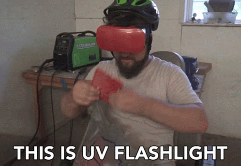 This Is Uv Flashlight We Need This GIF - This Is Uv Flashlight Flashlight We Need This GIFs