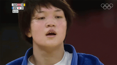 Deep Breath Chizuru Arai GIF - Deep Breath Chizuru Arai Japan Judo Team GIFs
