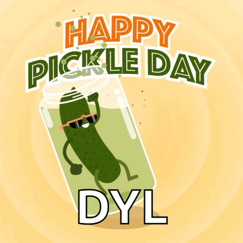 Happy Pickle Day Pickle GIF - Happy Pickle Day Pickle Dancing GIFs