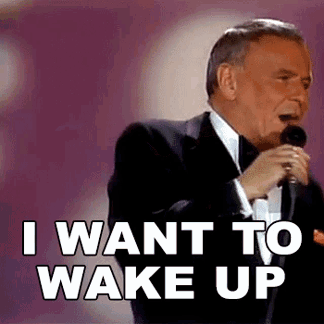 I Want To Wake Up Frank Sinatra GIF - I Want To Wake Up Frank Sinatra Get Up GIFs