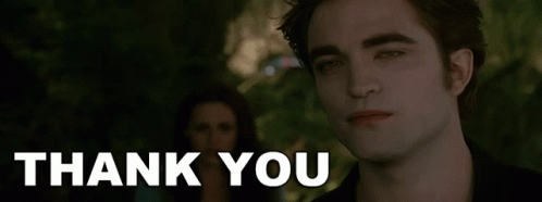 Thank You Edward Cullen GIF - Thank You Edward Cullen Robert Pattinson GIFs