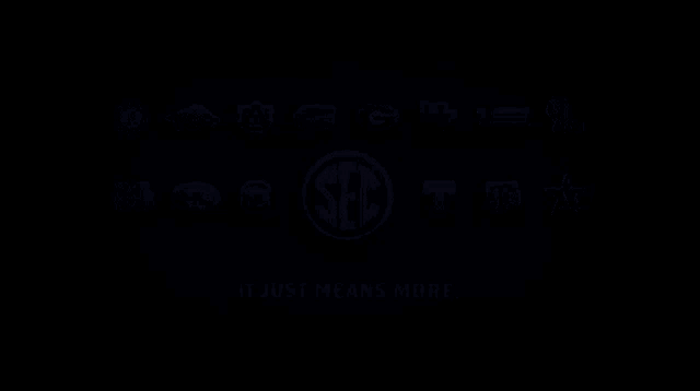 a blue background with a sec logo in the middle