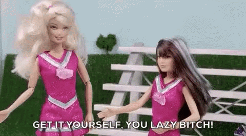 The Most Popular Girls In School Barbie GIF - The Most Popular Girls In School Barbie Get It Yourself You Lazy Bitch GIFs