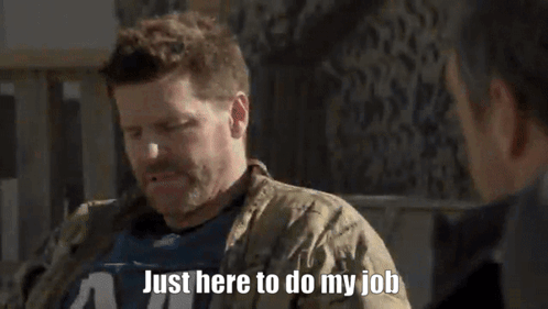 Just Here To Do My Job Seal Team GIF - Just Here To Do My Job Seal Team Jason Hayes GIFs