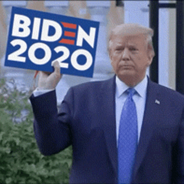 Joe Biden Donald Trump GIF - Joe Biden Donald Trump Biden2020 GIFs