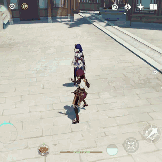 a screenshot of a video game with the name zenitsu on the bottom left