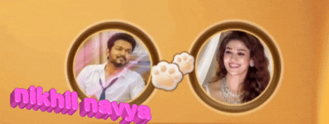 a picture of a man and a woman with the name nikit navya