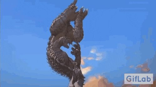 a gif of a lizard with the word giflab in the lower right corner