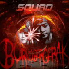 a poster for a movie called squad bordercrawl