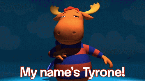 The Backyardigans My Names Tyrone GIF - The Backyardigans My Names Tyrone My Name Is GIFs