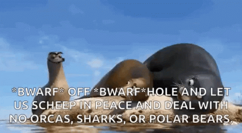 Seal Finding Dory GIF - Seal Finding Dory Lol GIFs