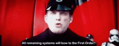 Bow To The First Order Star Wars GIF - Bow To The First Order Star Wars Force Awakens GIFs