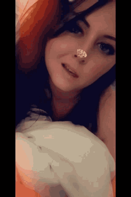 Lou Kik Bite Filter GIF - Lou Kik Bite Filter Selfie GIFs