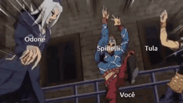 a group of cartoon characters including odone spinelli tula and voce