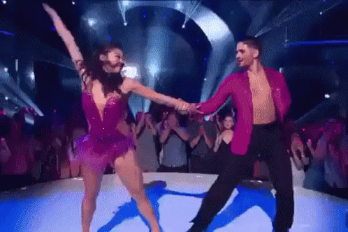 Busting A Move GIF - Dance Dancing Couple GIFs