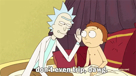 Consoling Friends GIF - Rickandmorty Cartoonnetwork Donttrip GIFs
