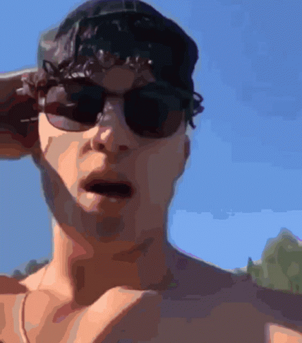 Cliff Diving Sunglasses GIF - Cliff Diving Sunglasses Jump GIFs